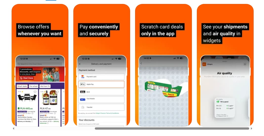 Funkcje, które wyróżniają Allegro