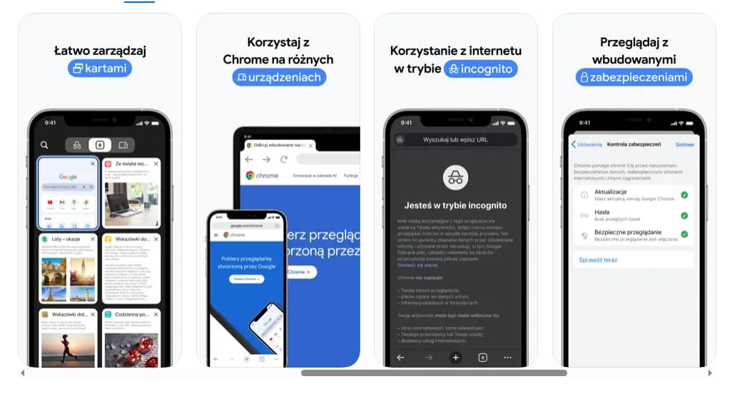 Wygoda korzystania z Chrome na różnych urządzeniach