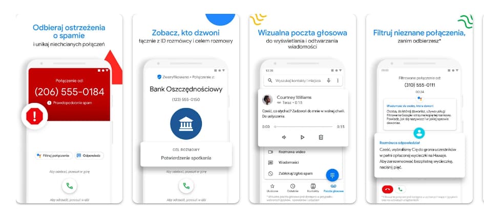 Najważniejsze funkcje Phone by Google