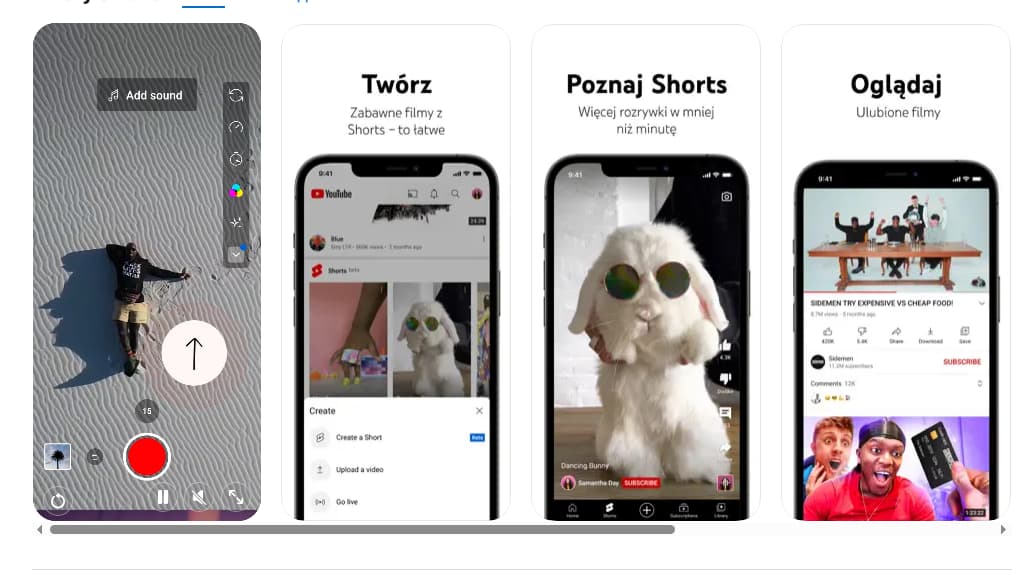 Najważniejsze funkcje aplikacji YouTube